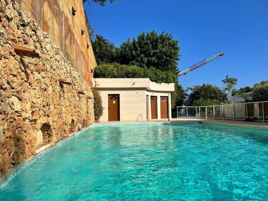 Les Jardins De Monaco Vue Mer Et Piscine Lejlighed Saint-Antoine  Eksteriør billede