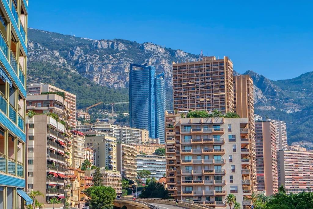 Les Jardins De Monaco Vue Mer Et Piscine Lejlighed Saint-Antoine  Eksteriør billede