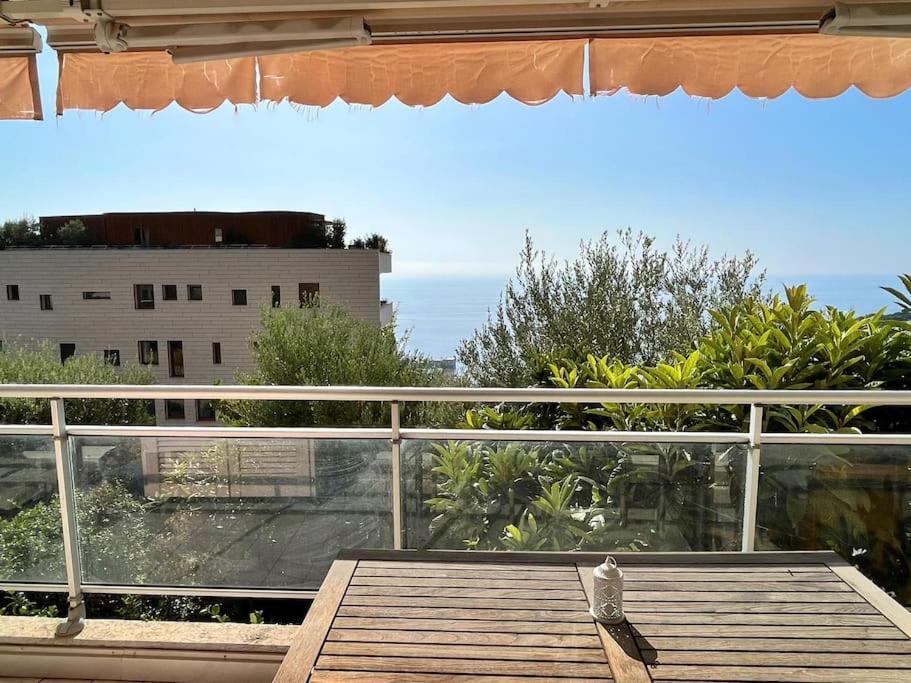 Les Jardins De Monaco Vue Mer Et Piscine Lejlighed Saint-Antoine  Eksteriør billede